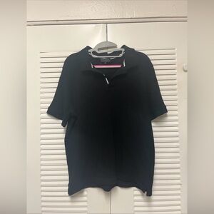 Ted Baker London Black Polo Shirt